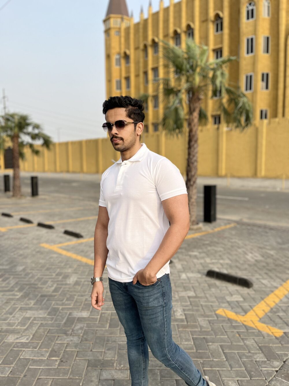 PREMIUM WHITE POLO - Image 3