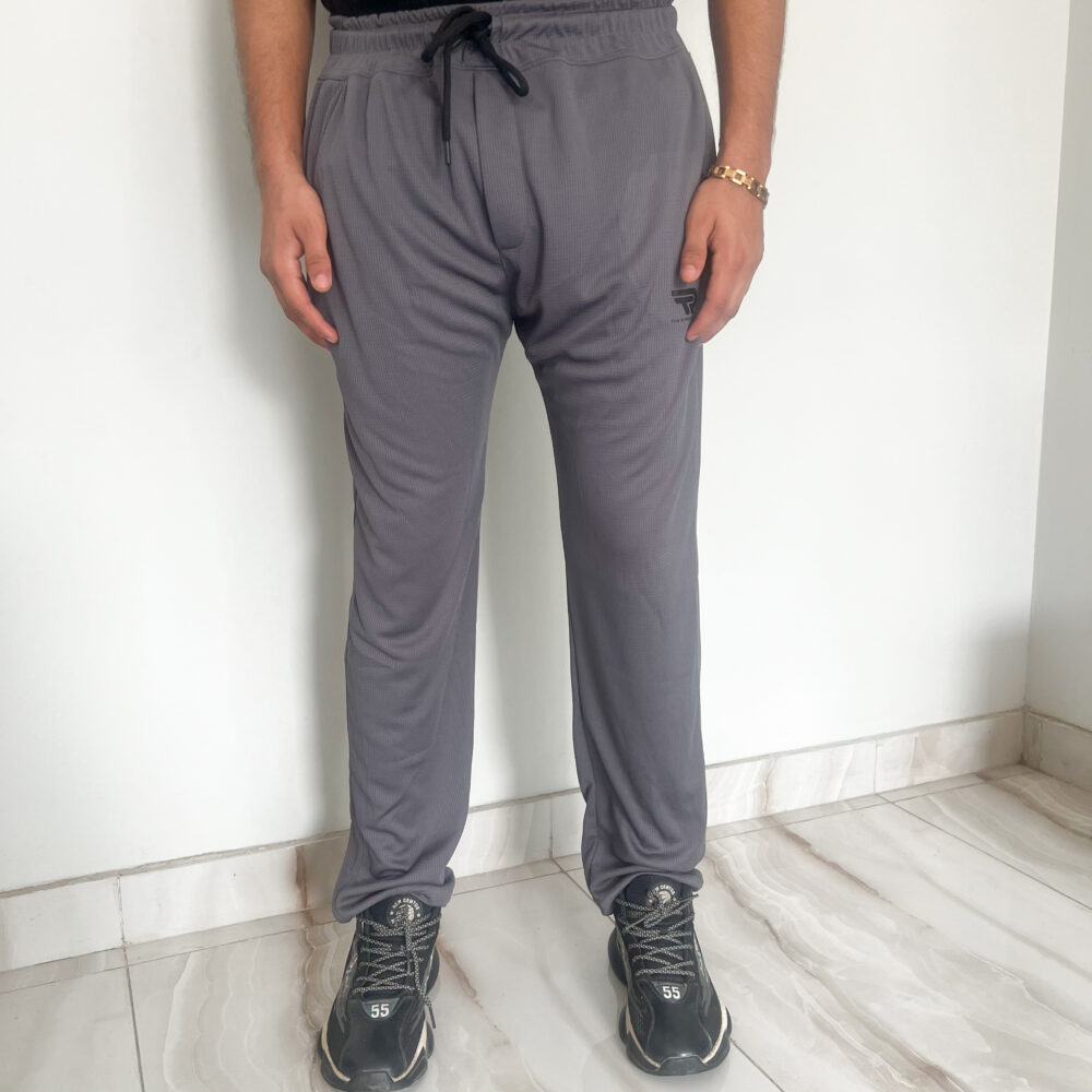 Basic Knitted Silver Trouser - Image 2